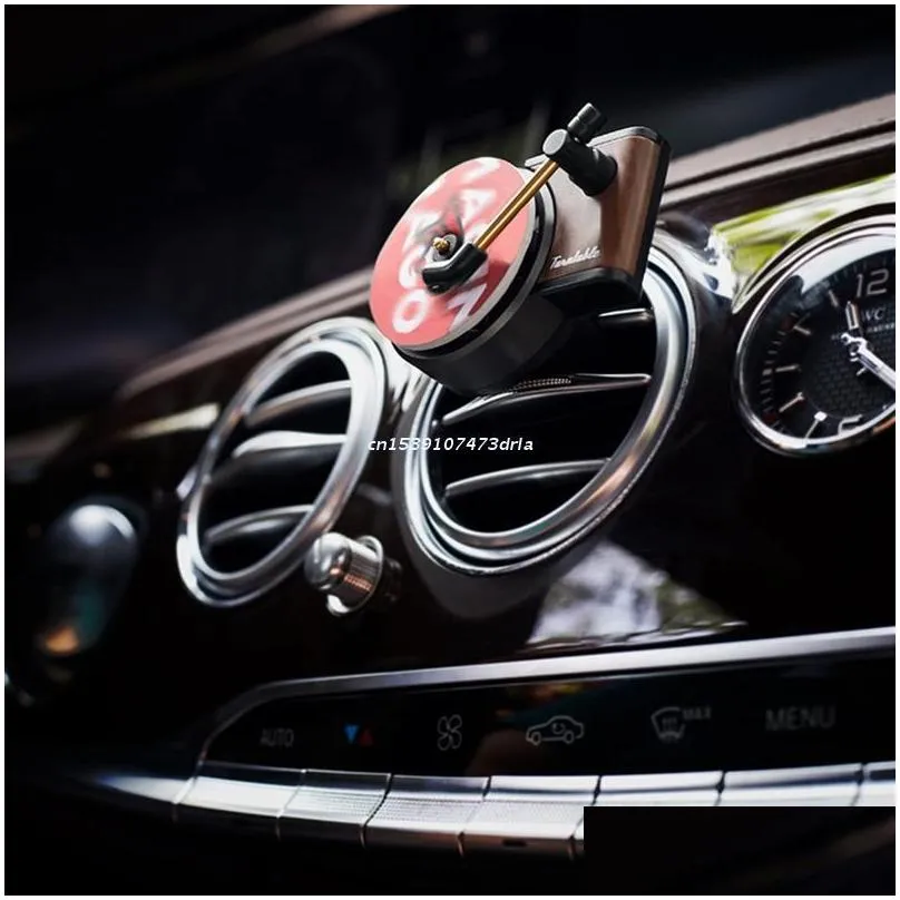 car air freshener diffuser for diffusers retro record player decor dropship