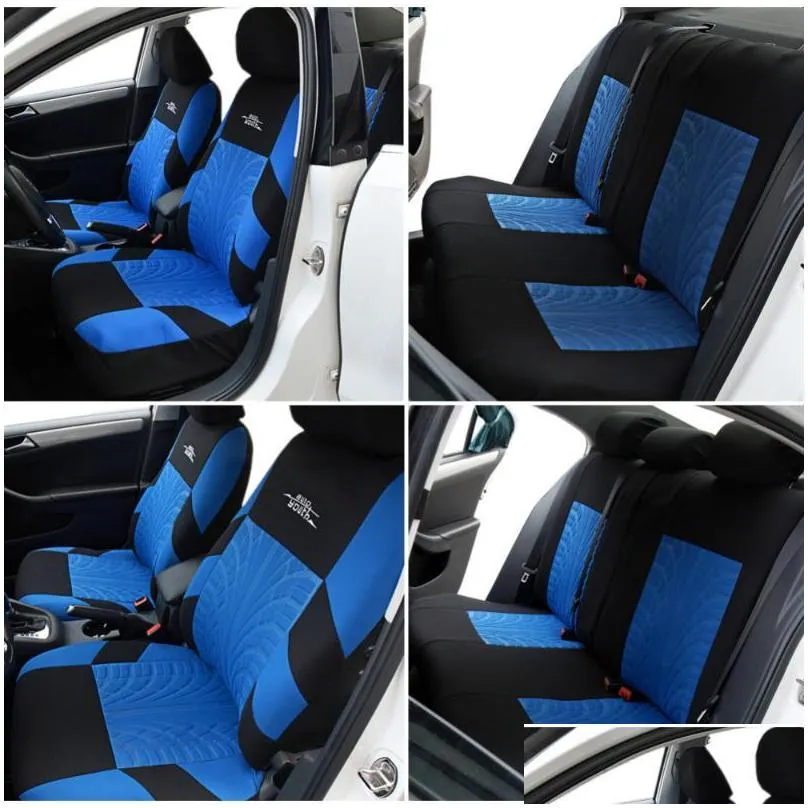 autoyouth automobile seat covers universal fit seat covers polyester fabric car protectors car styling interior accessories1