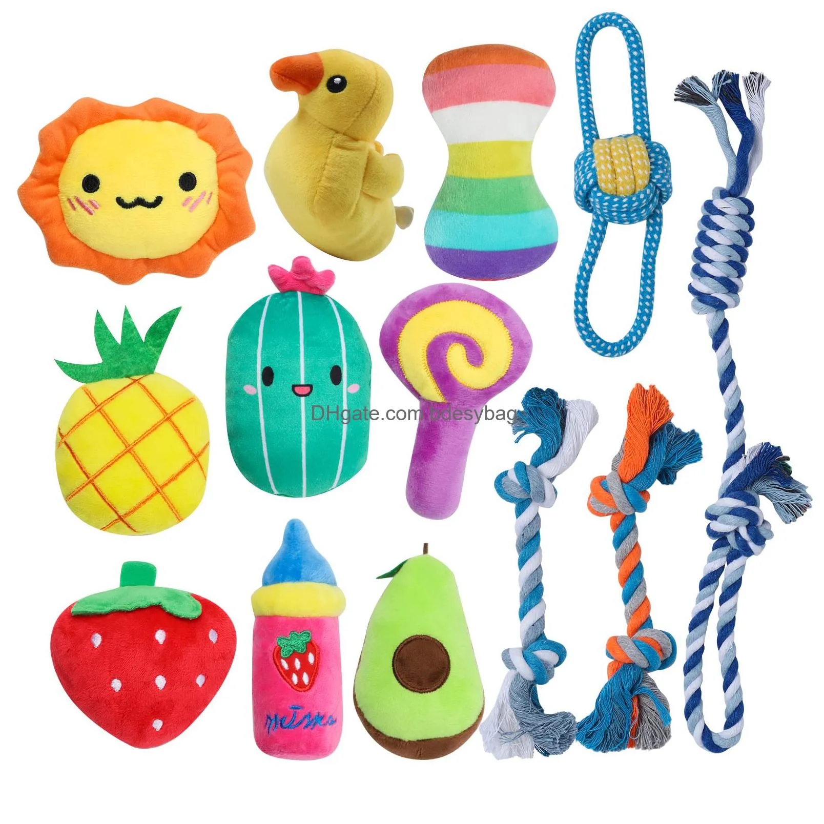 valued puppy toys for teething small dogs puppy chew toys with rope toys dog treat balls dog squeak dog chew toys