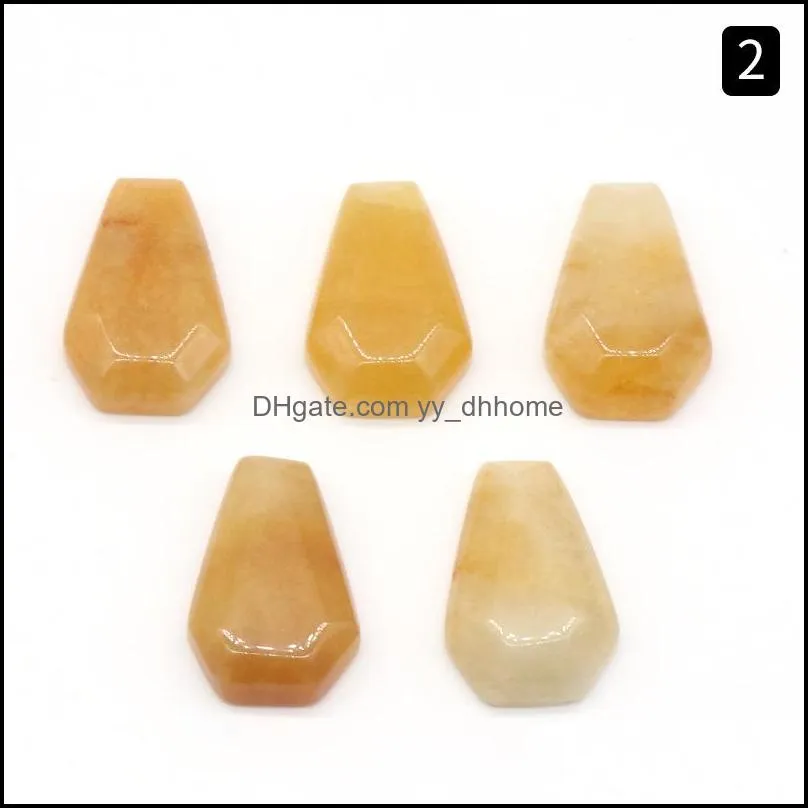 polished coffin shape reiki healing chakra natural stone ball bead palm quartz mineral crystal tumbled gemstones hand piece yydhhome