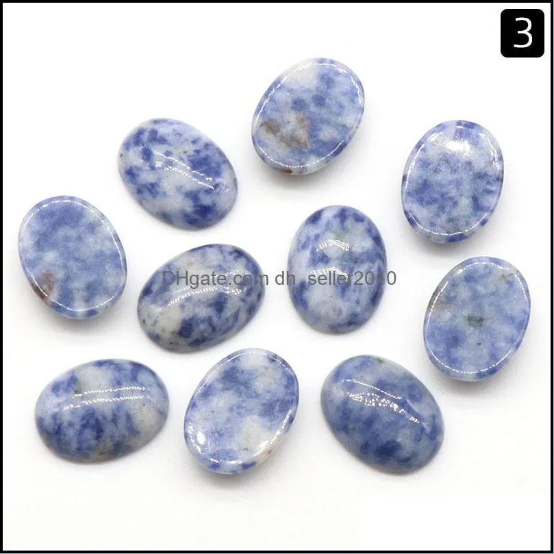 wholesale 15x20mm oval striped agate stone carving cabochon natural crystal polishing gem healing jewelry diy dhseller2010