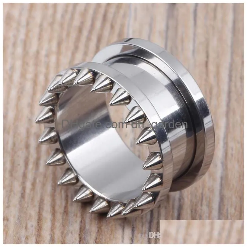 new arrival overstate rivet screw ear stud f72 mix518mm wholesale 160pcs/lot stainless steel ear plug jewelry