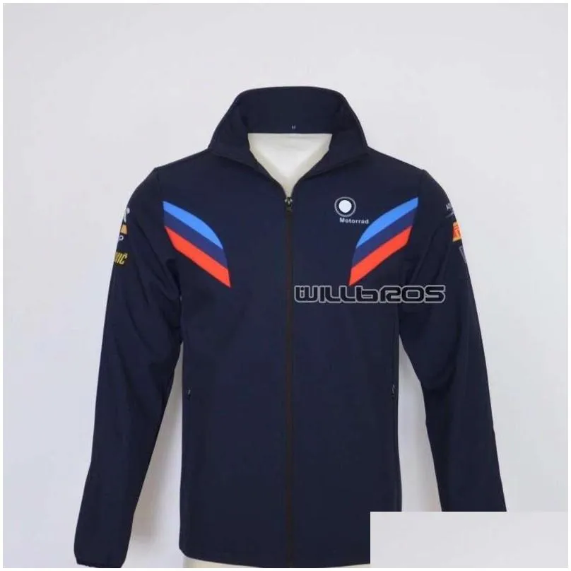 high quality motorcycle motorrad full zip fleece sweatshirt for worldsbk team racing cotton mens jacket1