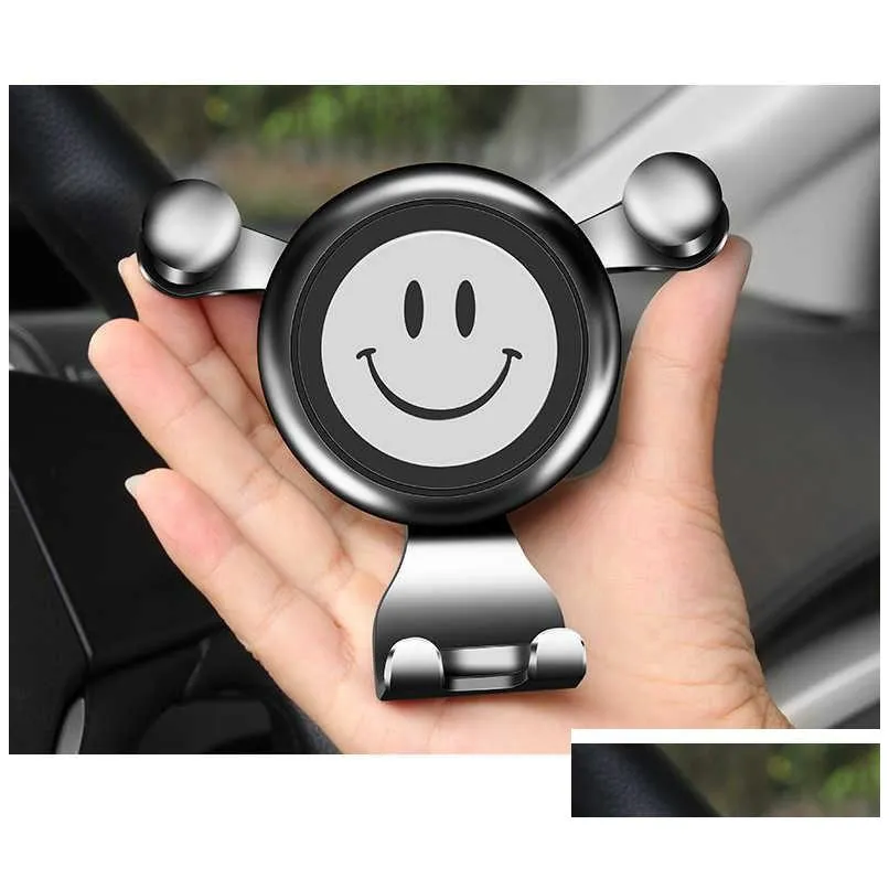 car phone holder automotive device air outlet gravity bracket car navigator r054