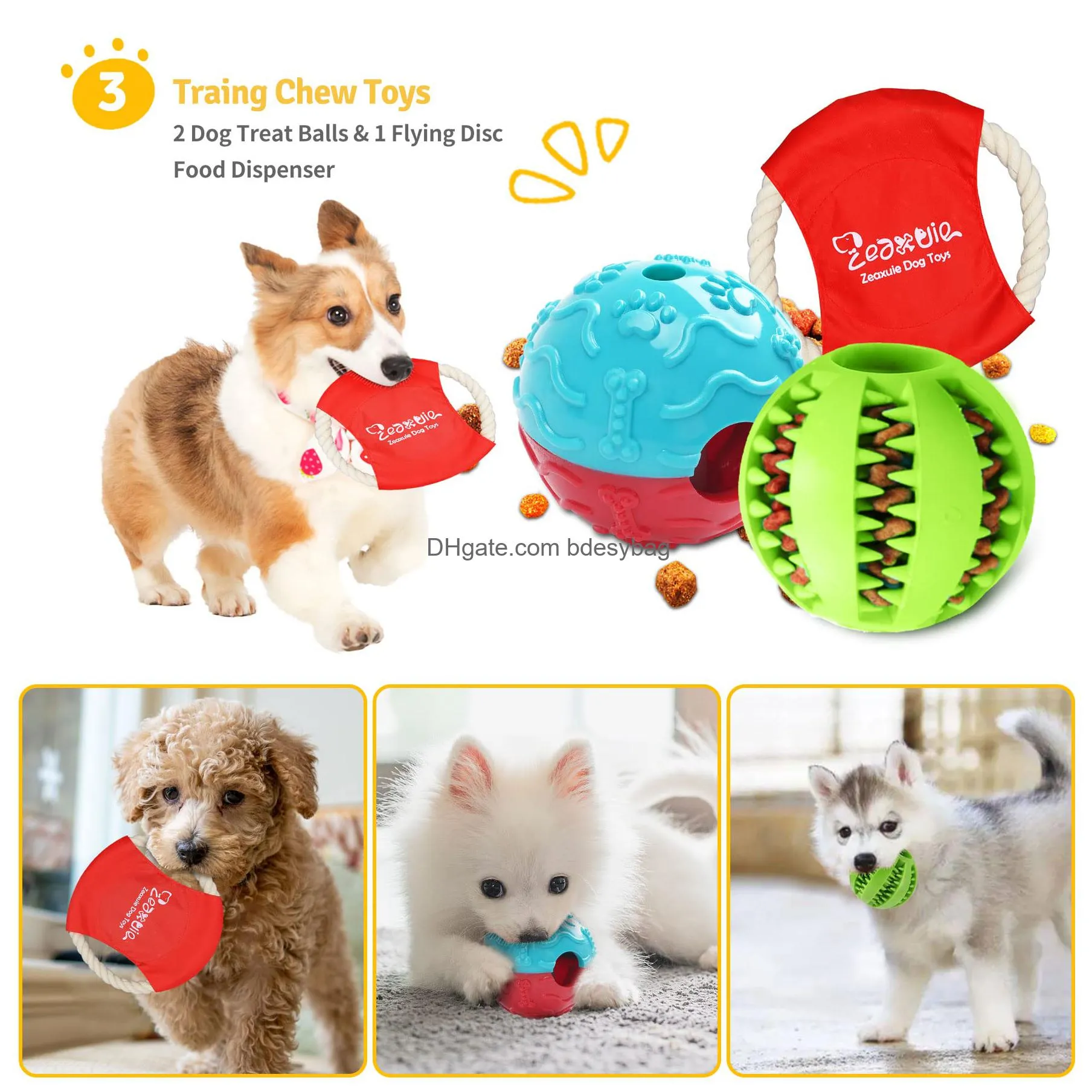valued puppy toys for teething small dogs puppy chew toys with rope toys dog treat balls dog squeak dog chew toys