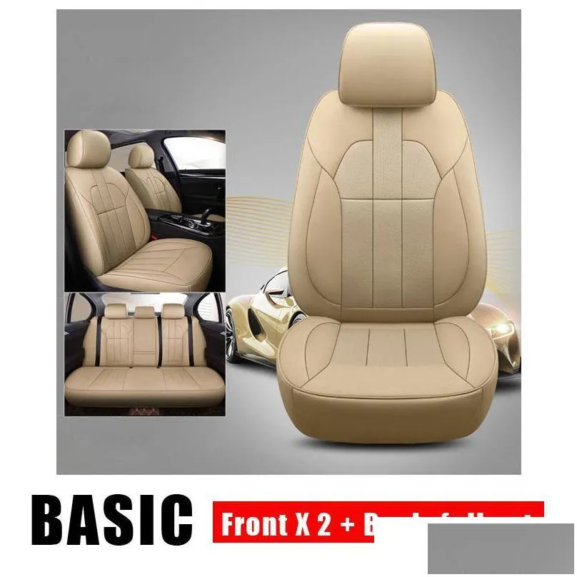 car seat covers custom special pu leather for h2 h3 carstyling auto accessories stickers carpet 3d cushion
