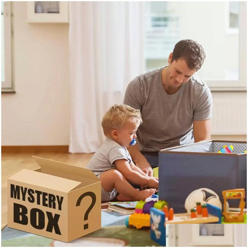 lucky mystery box blind boxes random appliances home item electronic style product such headsets watches fan hair curler surprise gif festive party