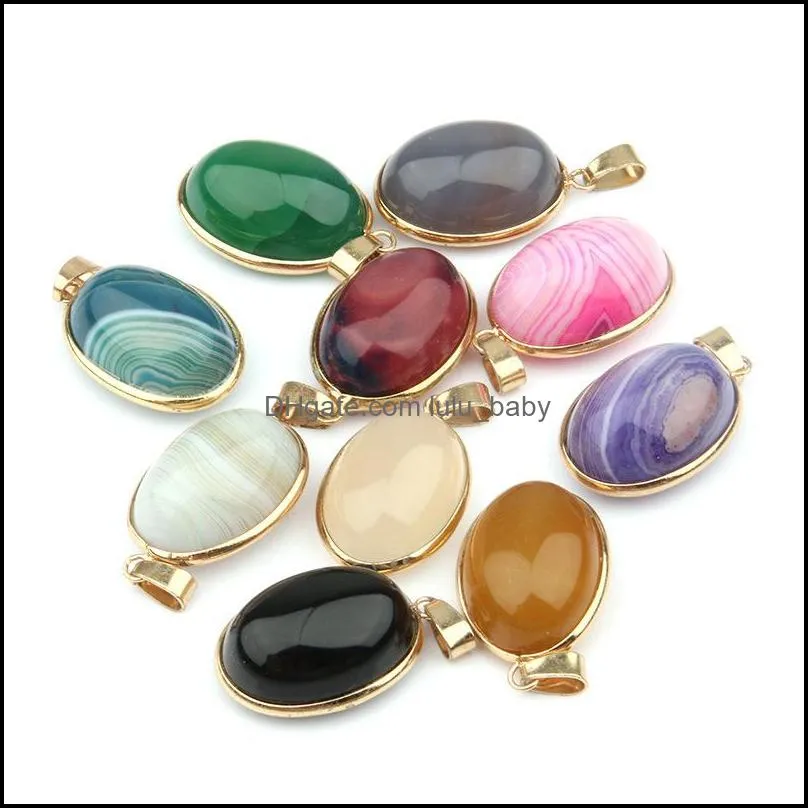 natural stone red pink purple agate pendant charms diy for druzy bracelet necklace earrings jewelry making