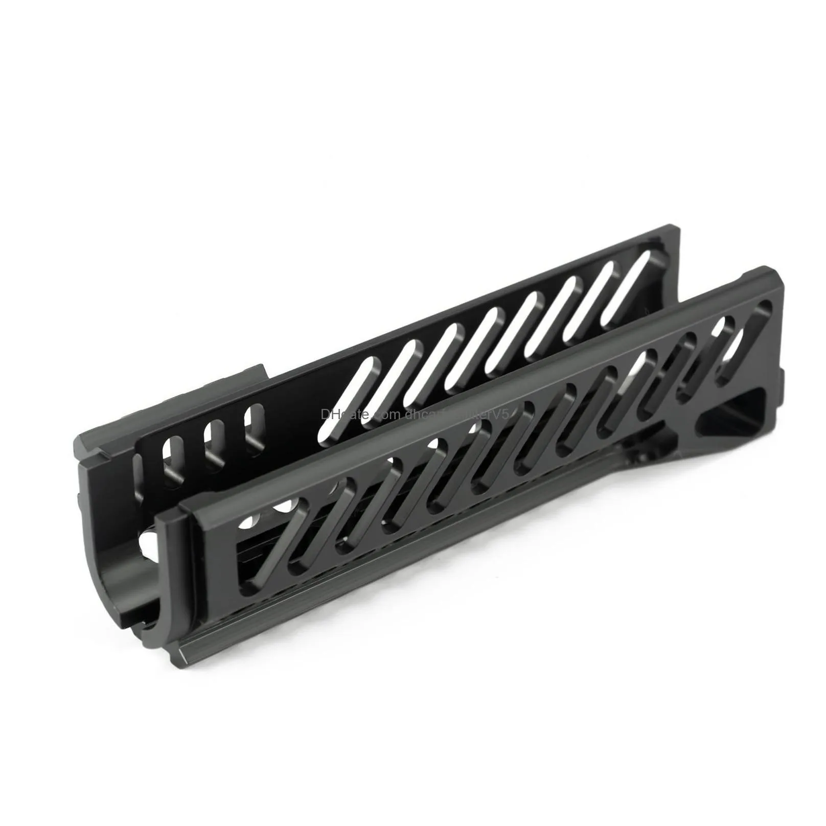 Fittings Fittings Aluminum Super Slim Drop In Mlok Handguard Picatinny Rail Float Tactical Scope Mount Ak Accessories For Ak47 Ak74