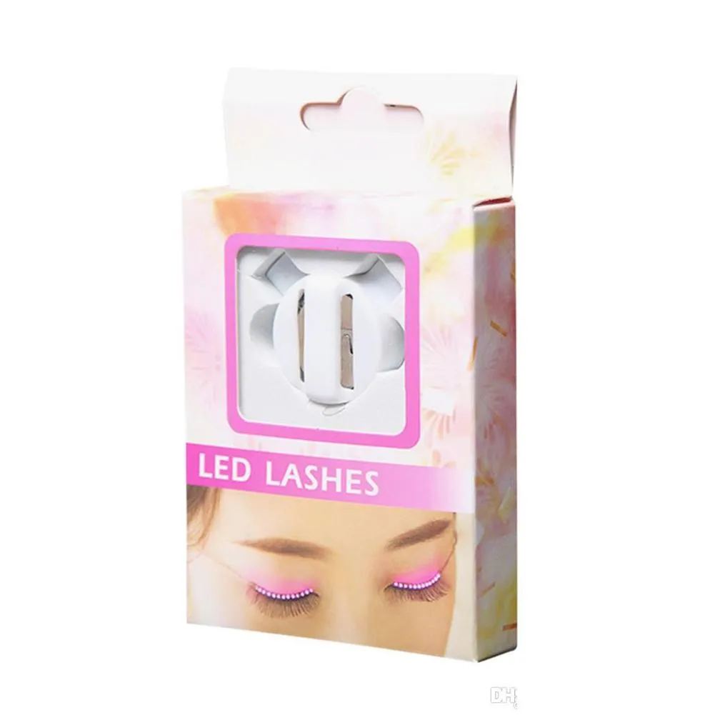 led eye lashes flashing eyelashes sound interactive shiny for club halloween party