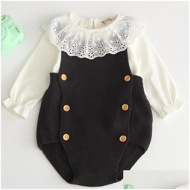 korean japan style autumn newborn cotton clothes rompers infant girls baby boys fashion brand jumpsuit clothing1