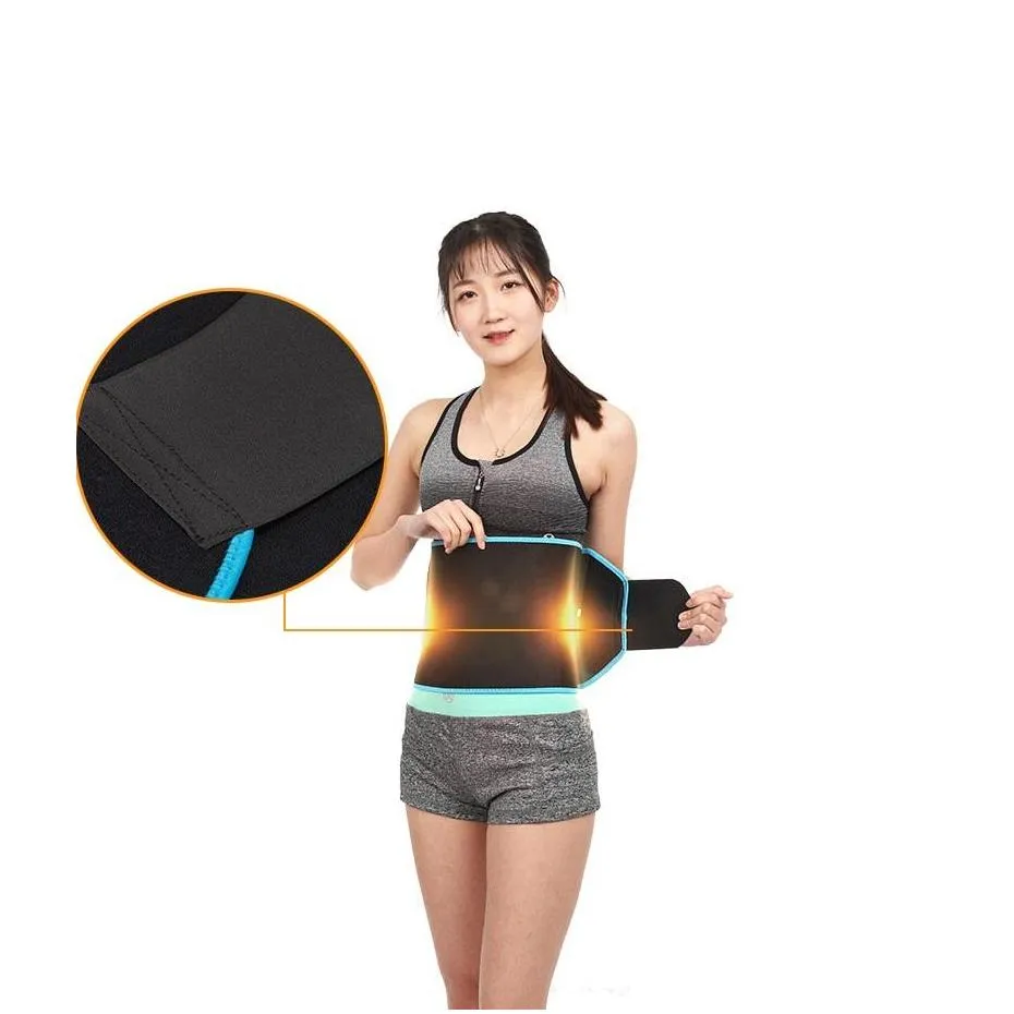 Sporty Waist Trimmer Sweat Band For Slimming And Sweat Reduction