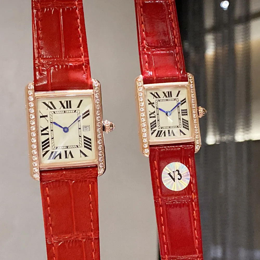 Fine Mens Watch Swiss Quartz Movement Watches Ladies Wristwatch Waterproof 33.7 x 25.5mm 29.5x22mm Montre de Luxe
