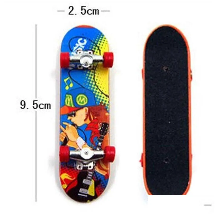 mini finger boards skate truck print professional plastic stand fingerboard skateboard finger skateboard for kid toy children gift