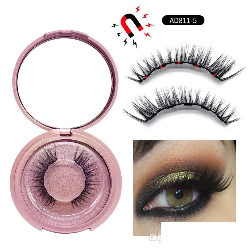 new hot magnetic liquid eyeliner magnetic false eyelashes tweezer set waterproof long lasting eyeliner false eyelashes