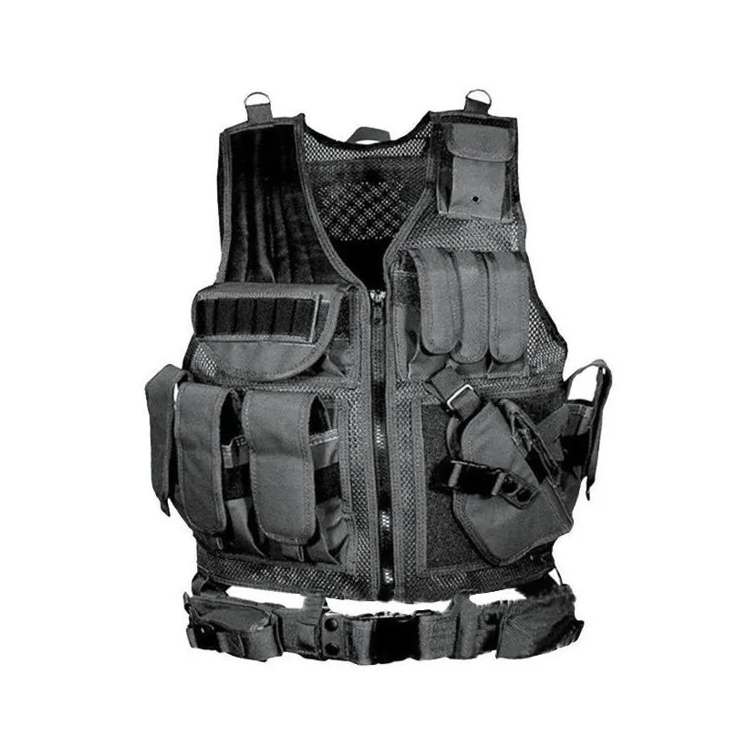 motorcycle armor tactical vest molle combat assault plate carrier outdoor clothing hunting