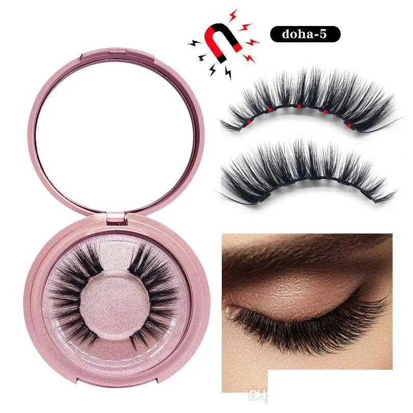 new hot magnetic liquid eyeliner magnetic false eyelashes tweezer set waterproof long lasting eyeliner false eyelashes