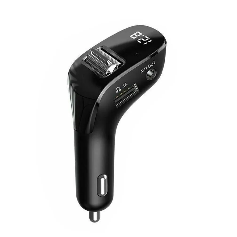 fm transmitter wireless bluetooth 5.0 radio modulator kit usb car  hands aux audio mp3 player