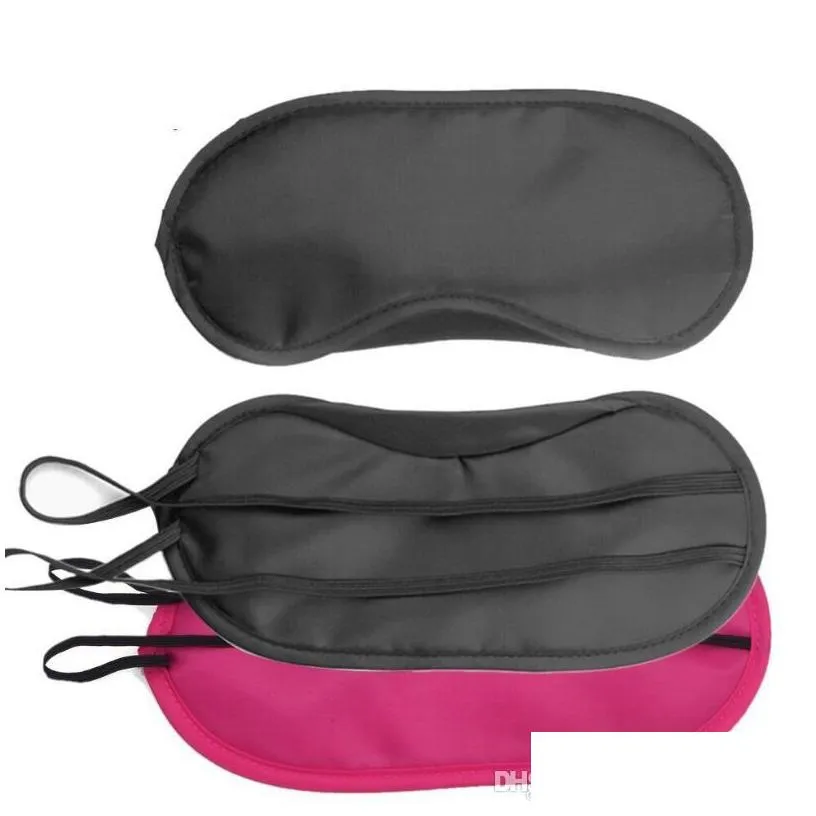 travel relax eye sleeping mask satin blindfold soft eye shade nap cover blindfold sleeping soft eye mask shade cover