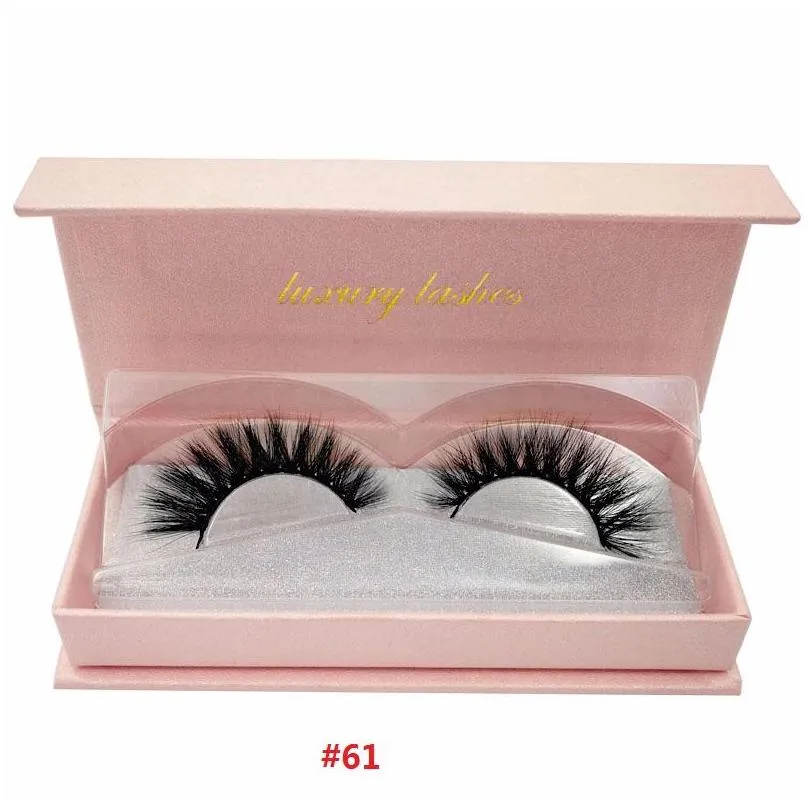 highgrade handmade 3d mink hair false eyelashes natural thicksection eyelashes 1 pair wimpers mink lashes shidishangpin