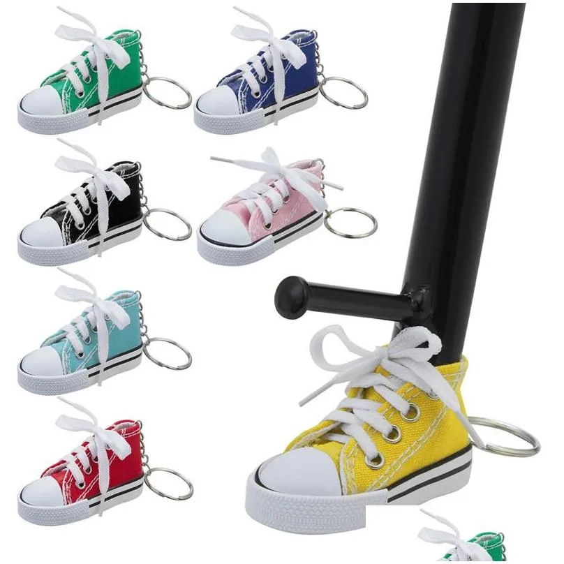 motorcycle side stand funny cute mini shoe bicycle foot support motor bike kickstand 7.5cm toy accessories