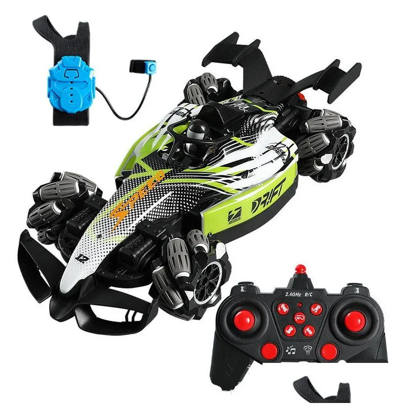 gesture sensing f1 formula remote control racing childrens toy fourwheel drive drift spray car boy toy