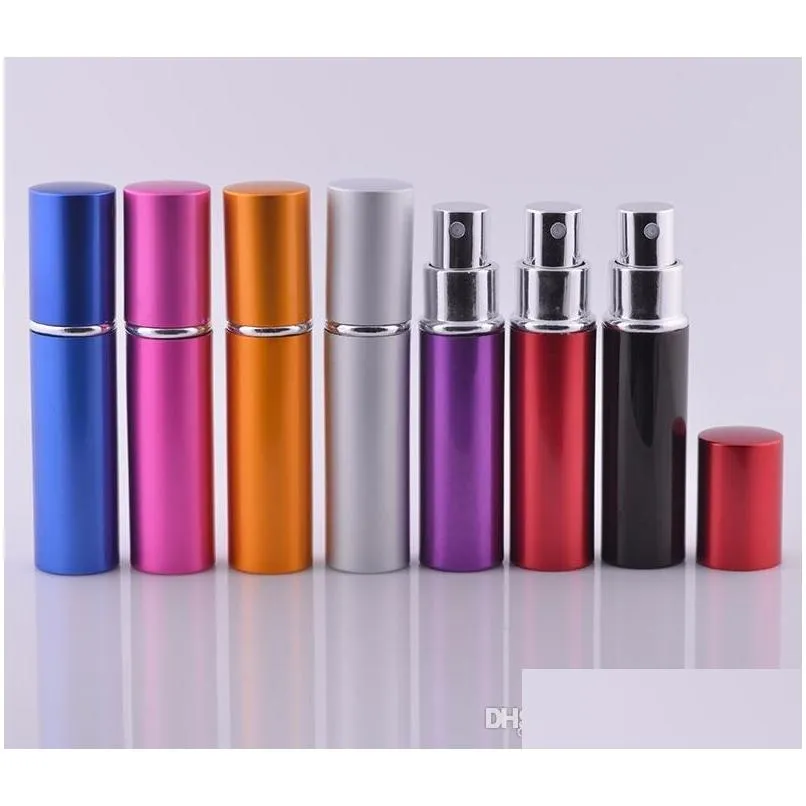 hot 5ml spray perfume aluminum bottles atomizer for promotion mini perfume atomizer with spray sealed