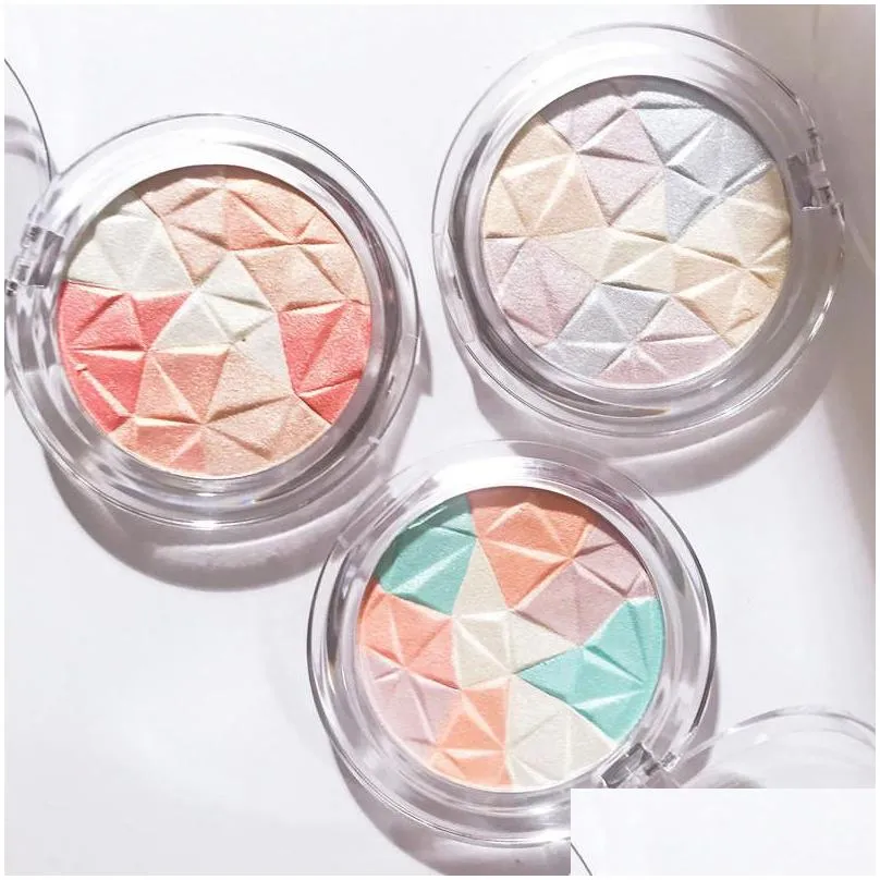 bueqcy makeup highlighter palette bronzer highlight shimmer glitter face glow ultraconcentrated illuminator body glitter brighten