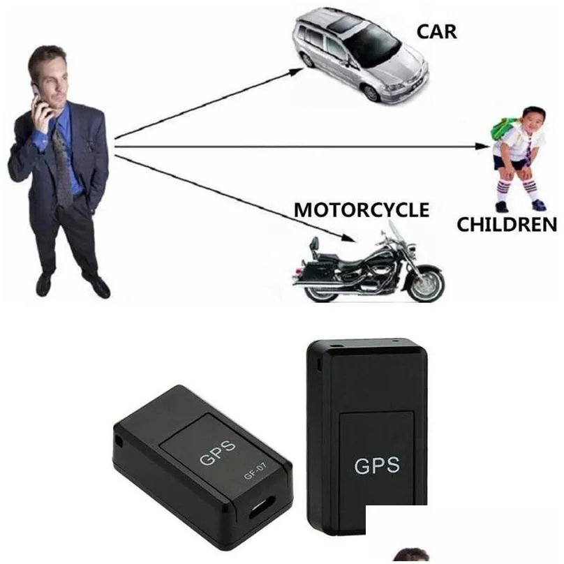 smart mini gps tracker car gps locator strong real time magnetic small gps tracking device car motorcycle truck kids teens old