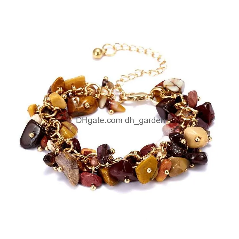 wholesale factory direct europe and america creative new natural amethyst stone bracelet jewelry gift shipping sz3b045