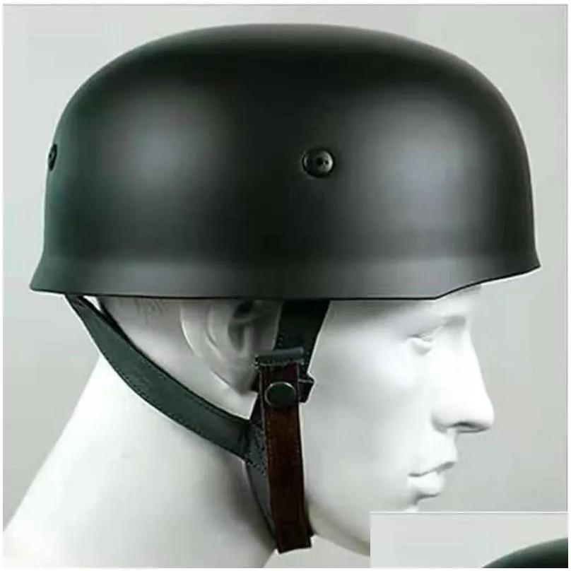 motorcycle helmets german style parachute helmet steel