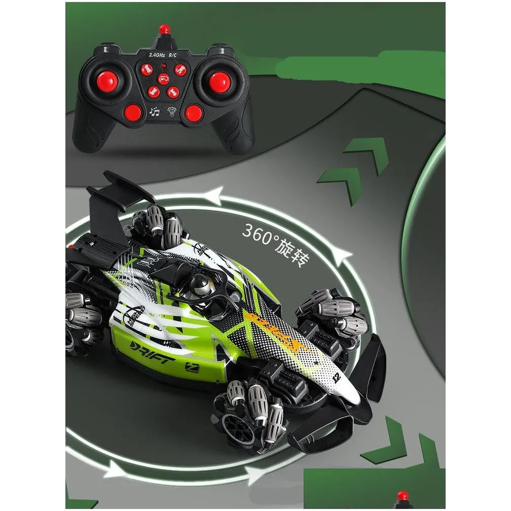 gesture sensing f1 formula remote control racing childrens toy fourwheel drive drift spray car boy toy