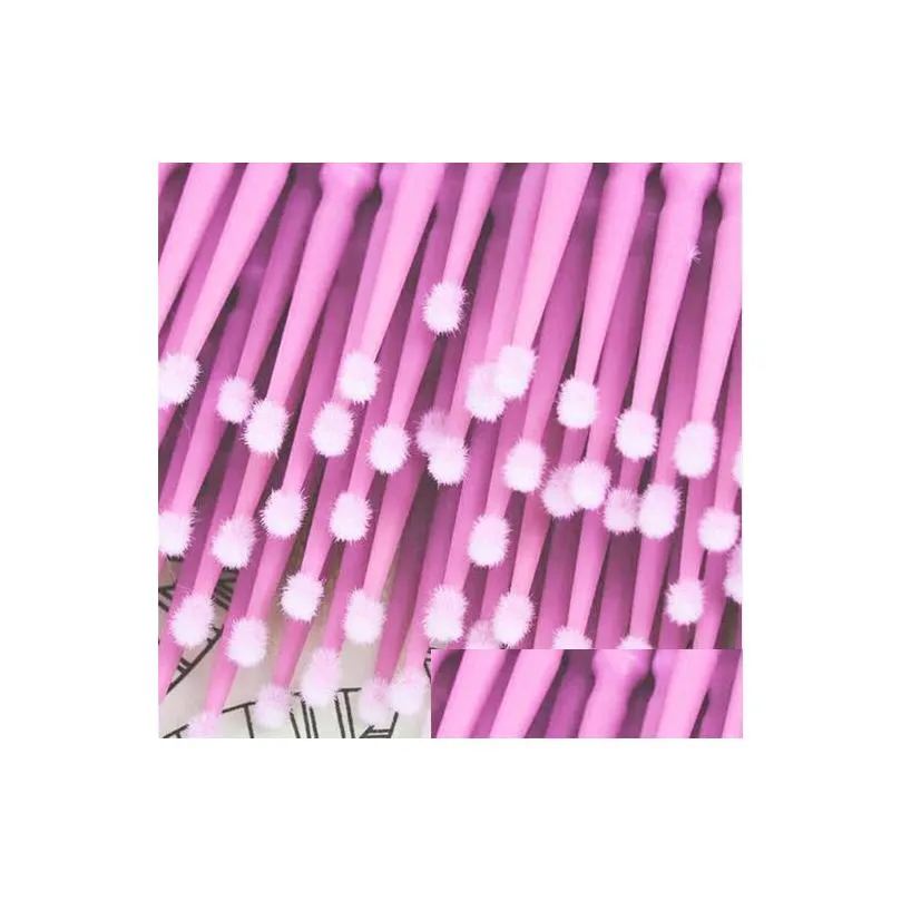 new fashion factory price eyelash extension applicator brushes disposable microbrush eyelash 100 pcs micro brush applicators