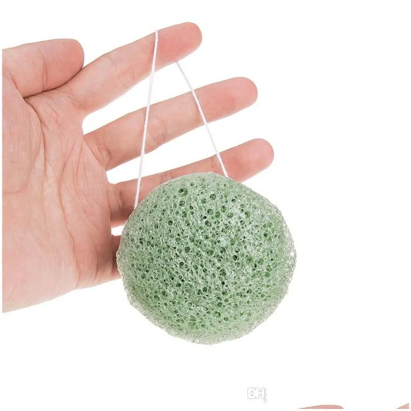 hot natural konjac konnyaku facial puff face cleanse washing sponge exfoliator cleansing sponge puff facial cleanser