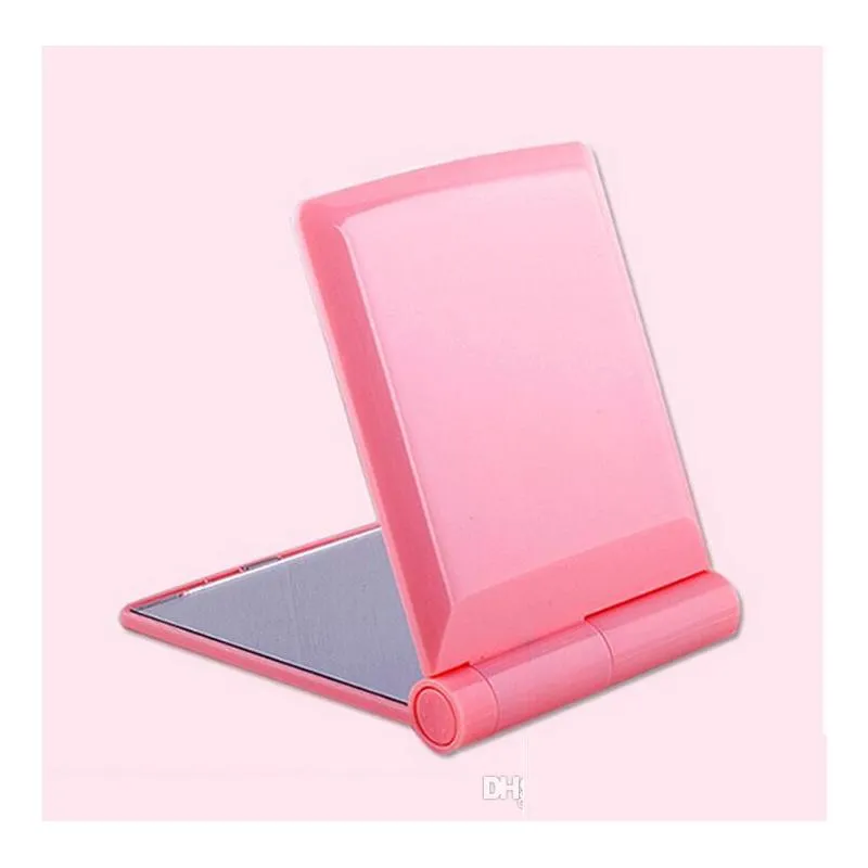 most popular pocket led makeup hd mirror with 8 led lights and touch screen smart dimming