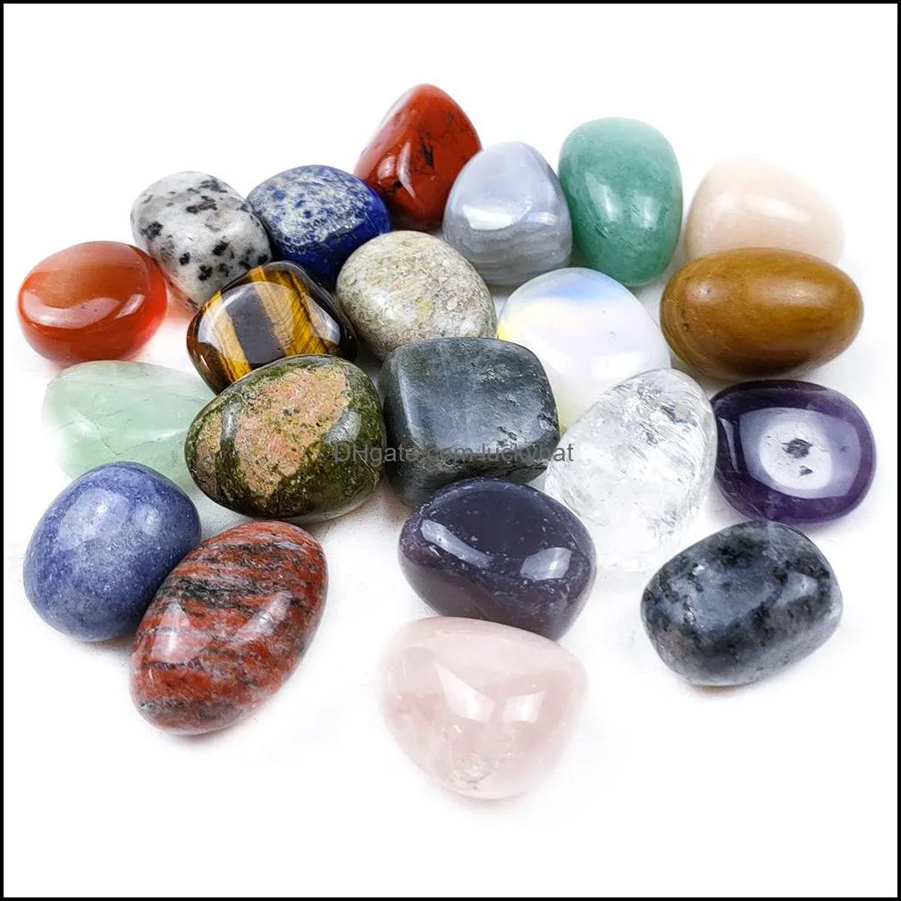 natural quartz stone beads mineral crystals large tumbled stones reiki healing gemstones fish tank home decoratio luckyhat