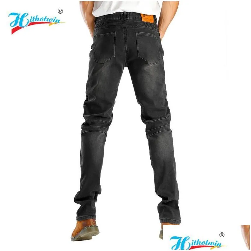 plus velvet motorcycle pants warm in winter aramid moto jeans windproof protective gear riding trousers fireproof wearable apparel