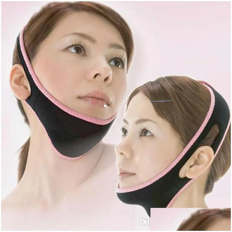 1 pc face lift up belt sleeping facelift mask massage slimming shaper relaxation facial health care bandage