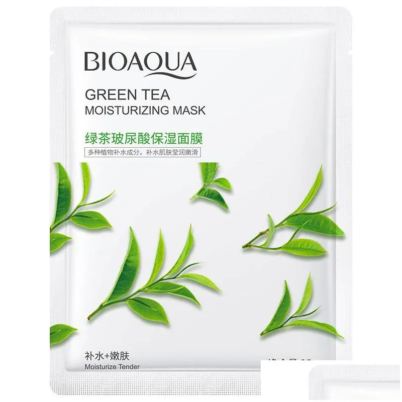 bioaqua cucumber centella honey avocado moisturizing facial mask sheet pomegranate aloe plant masks