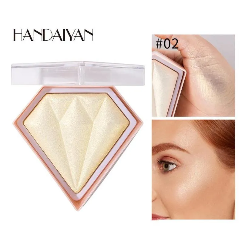 handaiyan makeup highlighter facial bronzers palette face contour shimmer powder body base illuminator highlight cosmetics face makeup