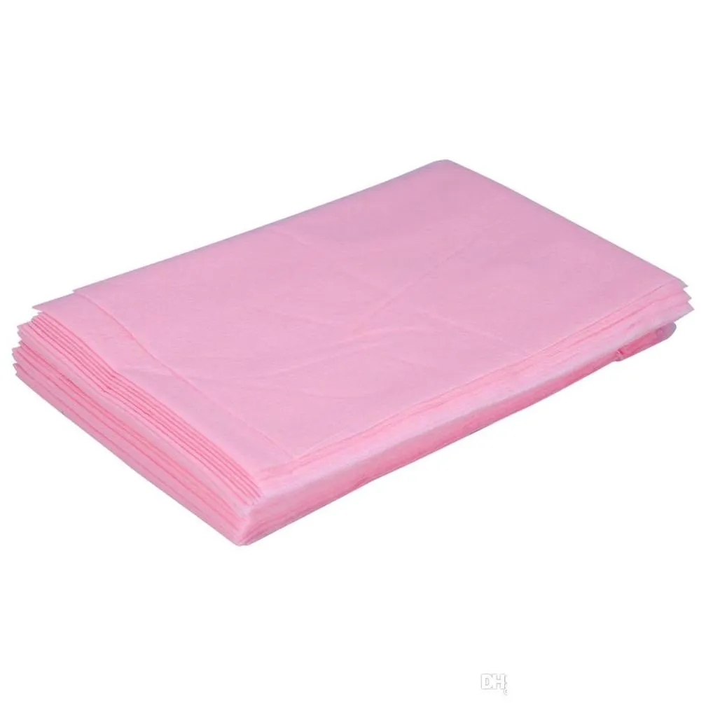 new 80 x 180cm waterproof disposable spa bedsheet nonwoven beauty salon massage bedsheets table cover travel use