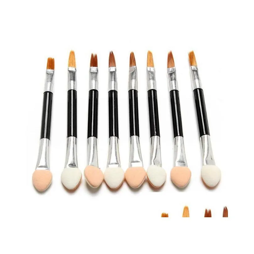 new makeup brushes disposable sponge cosmetics eye shadow eyeliner lip brush set applicator for women beauty