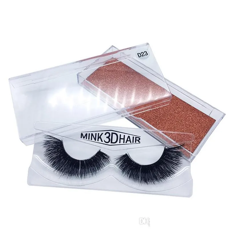natural false eyelashes fake lashes long makeup 3d mink lashes eyelash extension mink eyelashes for beauty