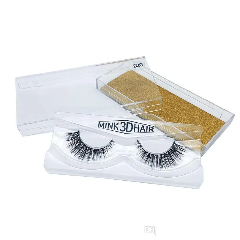 natural false eyelashes fake lashes long makeup 3d mink lashes eyelash extension mink eyelashes for beauty