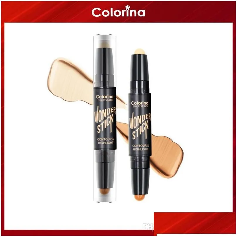 colorina double headed light contour rod specular concealer pen biying stereo shadow brighten contour highlighters stick
