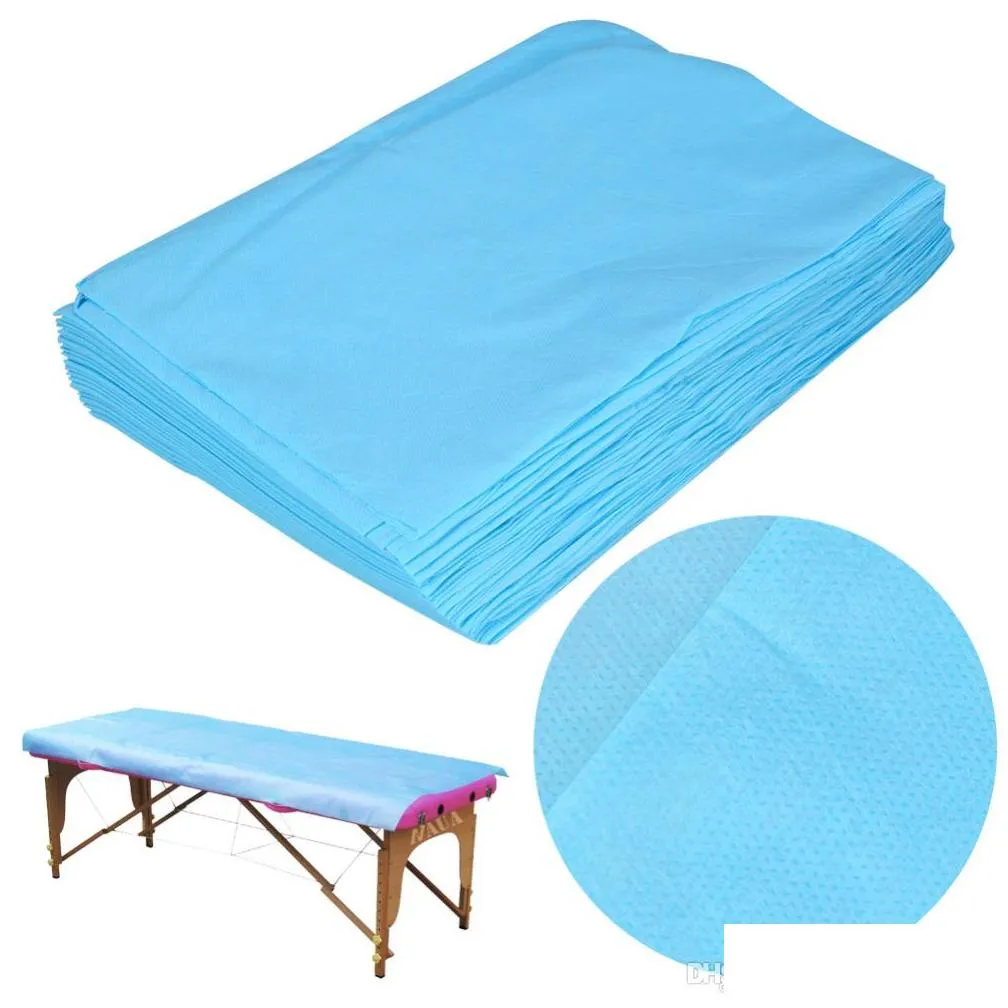 new 80 x 180cm waterproof disposable spa bedsheet nonwoven beauty salon massage bedsheets table cover travel use