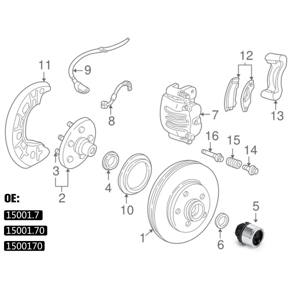 4wd manual locking hub conversion for ford ranger 19982000 /mazda b3000 20012008 pickup 1500170 15001.7 15001.70 pqyhub01s