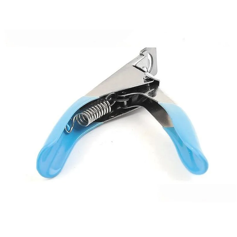 pro false nail clippers professional stainless art tips edge cutters false nail clipper tips manicure tool