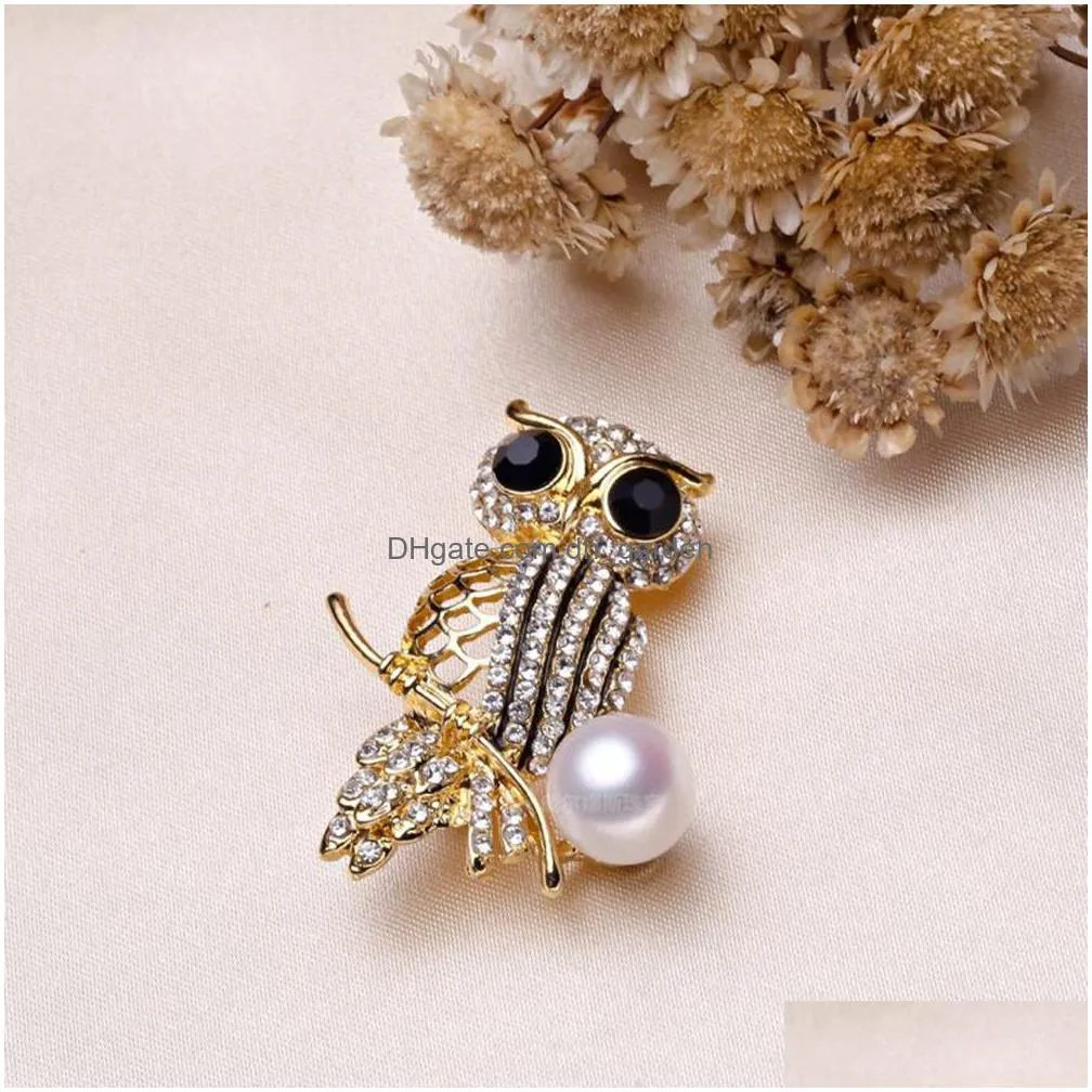 high quality butterfly europe thick goldplated explosive freshwater pearl brooch semifinished mount for diy shipping