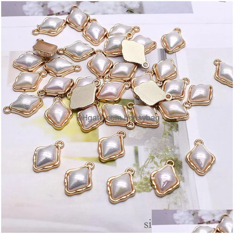 charms highquality metal alloy gold color heart bow pendants for jewelry making findings diy necklace accessaries